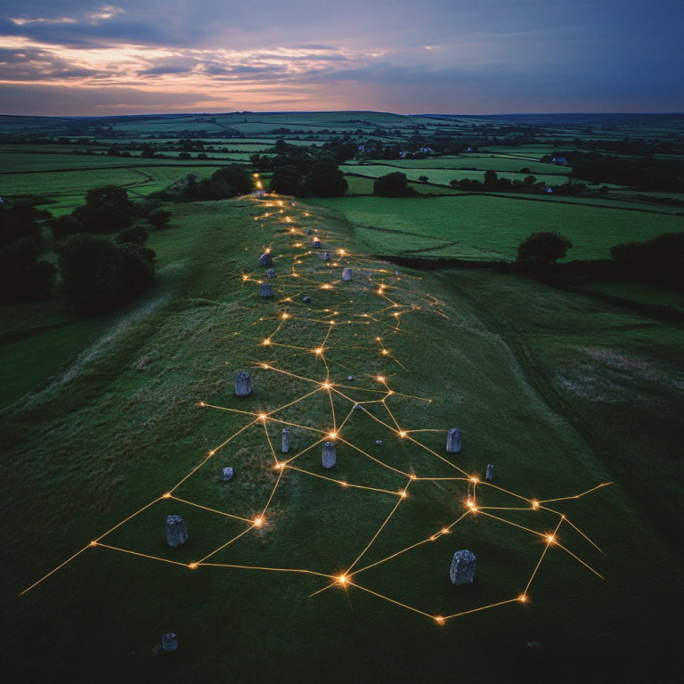 A Few Brief Thoughts on Ley Line, Energy Lines, Energy Centres and Magnetic Field Patterns