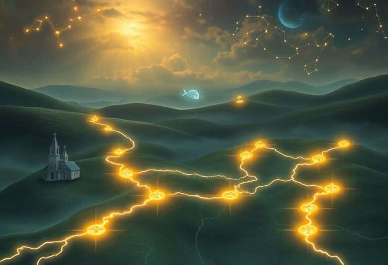 Ley Lines in Early Christian Pilgrimage